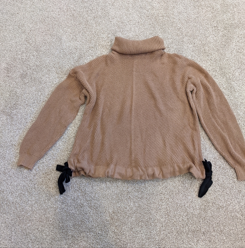 Bcbgeneration Highneck Sweater With Adjustable Wa… - image 1